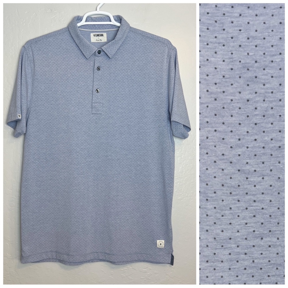 Linksoul Light Blue Polo Shirt